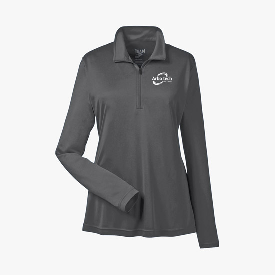 End Zone Performance 1/4-Zip - Women's - Silkscreened