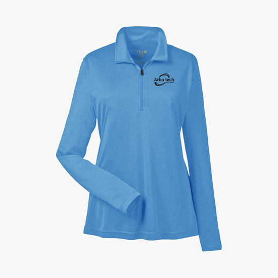 End Zone Performance 1/4-Zip - Women's - Silkscreened