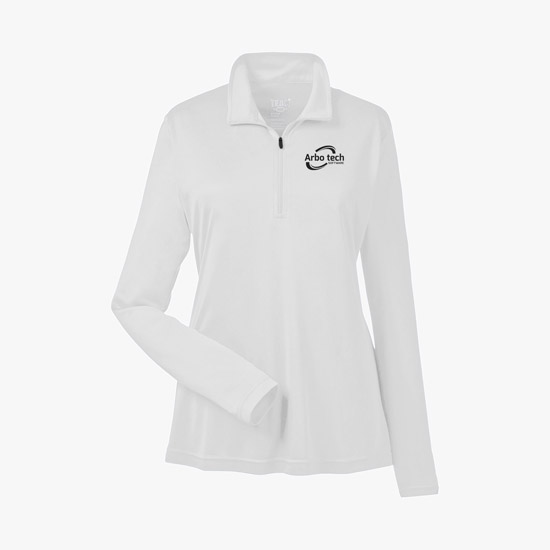End Zone Performance 1/4-Zip - Women's - Silkscreened
