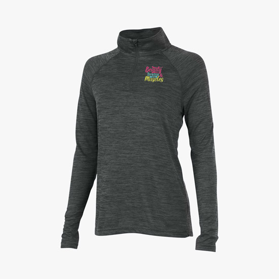 Space Dye Performance 1/4-Zip Pullover - Women's