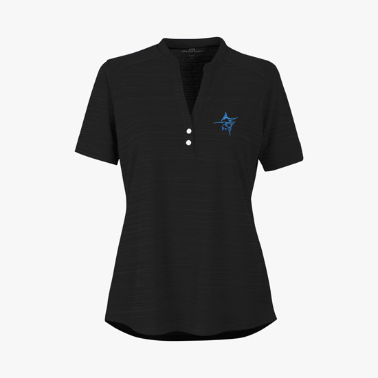 Strata Textured Polo - Women's