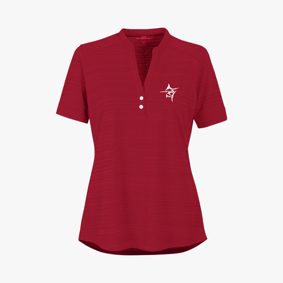 Strata Textured Polo - Women's