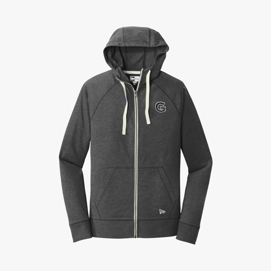 New Era® Sueded Cotton Full-Zip Hoodie - Men's