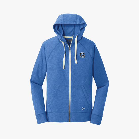 New Era® Sueded Cotton Full-Zip Hoodie - Men's