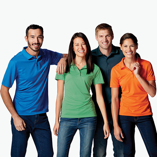 Clique Spin Performance Pique Polo - Men's