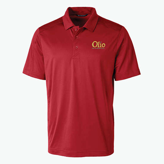 Cutter & Buck Prospect Textured Stretch Polo - Men's