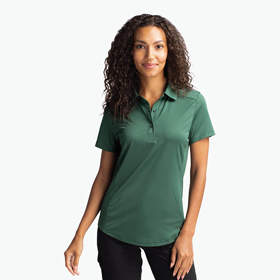 Cutter & Buck Prospect Textured Stretch Polo - Women's