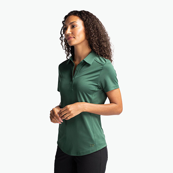 Cutter & Buck Prospect Textured Stretch Polo - Women's