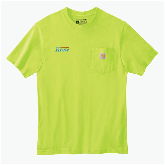 Carhartt® Workwear Pocket Short Sleeve T-Shirt - Embroidered