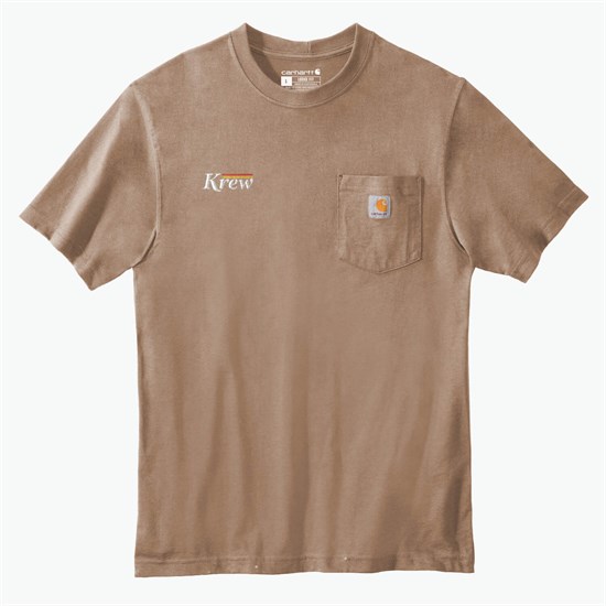 Carhartt® Workwear Pocket Short Sleeve T-Shirt - Tall Sizes - Embroidered