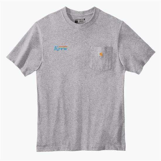 Carhartt® Workwear Pocket Short Sleeve T-Shirt - Tall Sizes - Embroidered