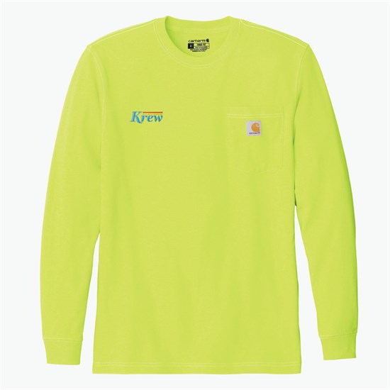 Carhartt® Workwear Pocket Long Sleeve T-Shirt - Embroidered