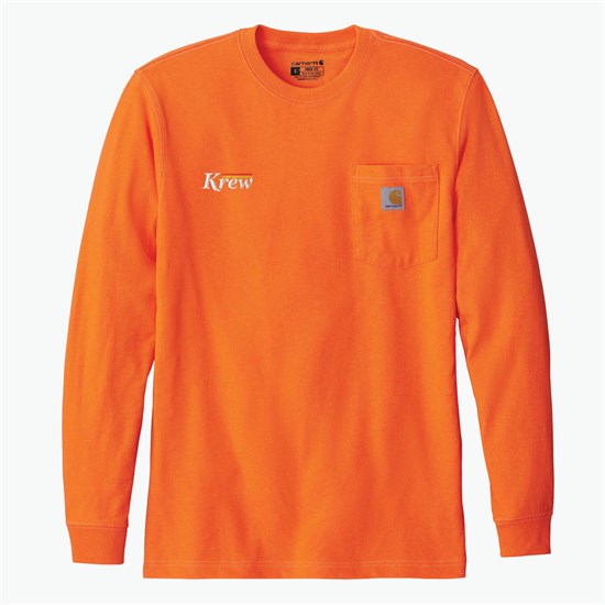 Carhartt® Workwear Pocket Long Sleeve T-Shirt - Embroidered