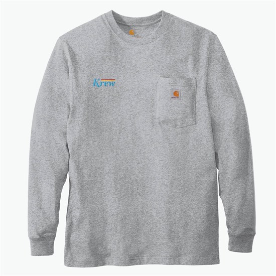 Carhartt® Workwear Pocket Long Sleeve T-Shirt - Embroidered