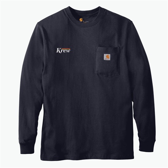 Carhartt® Workwear Pocket Long Sleeve T-Shirt - Embroidered
