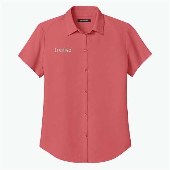 Port Authority Short Sleeve UV Dockside Shirt - Women's