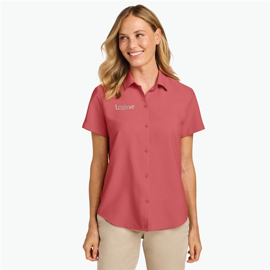 Port Authority Short Sleeve UV Dockside Shirt - Women's
