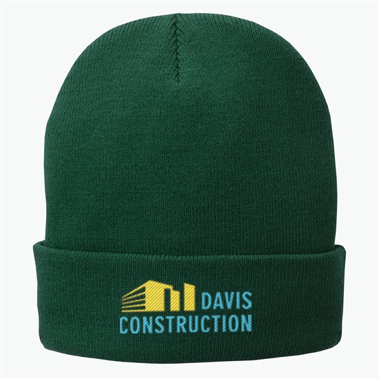 Port & Company®&nbsp;Fleece-Lined Knit Cap with Cuff