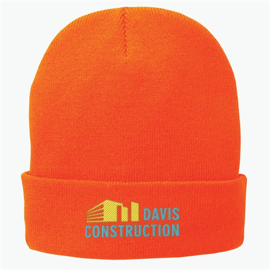 Port & Company®&nbsp;Fleece-Lined Knit Cap with Cuff