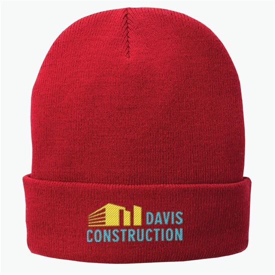 Port & Company®&nbsp;Fleece-Lined Knit Cap with Cuff