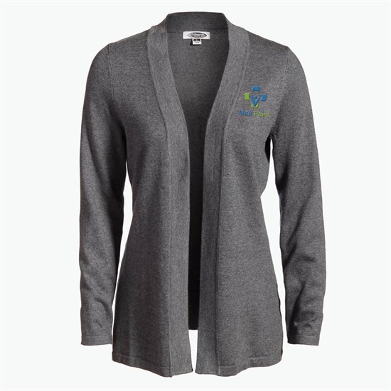 Lightweight Cotton Blend Open Cardigan - Women's
