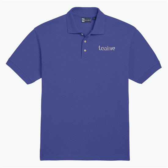 Blue Generation Egyptian Cotton Pique Polo - Men's