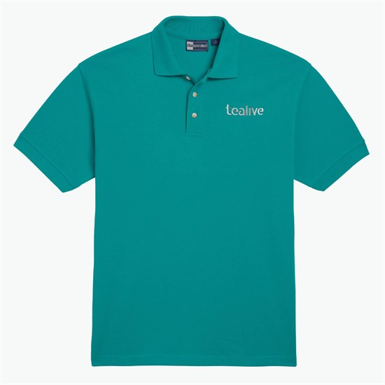 Blue Generation Egyptian Cotton Pique Polo - Men's