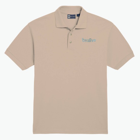 Blue Generation Egyptian Cotton Pique Polo - Men's