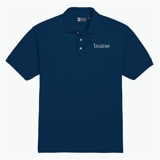Blue Generation Egyptian Cotton Pique Polo - Men's
