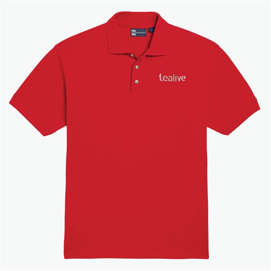 Blue Generation Egyptian Cotton Pique Polo - Men's