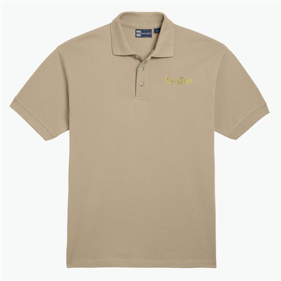 Blue Generation Egyptian Cotton Pique Polo - Men's