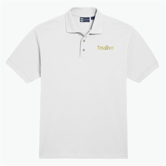 Blue Generation Egyptian Cotton Pique Polo - Men's