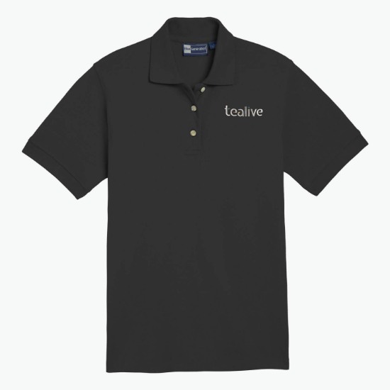 Blue Generation Egyptian Cotton Pique Polo - Women's