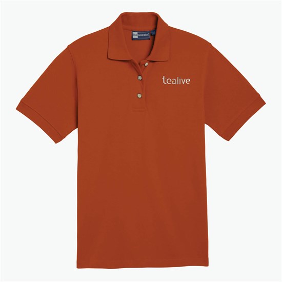 Blue Generation Egyptian Cotton Pique Polo - Women's