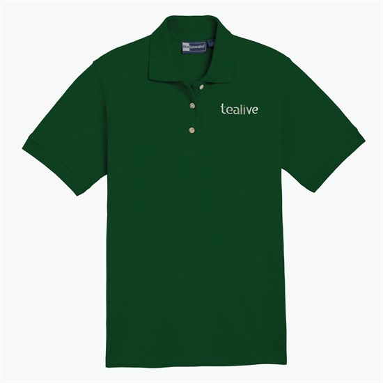 Blue Generation Egyptian Cotton Pique Polo - Women's