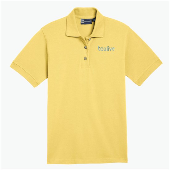Blue Generation Egyptian Cotton Pique Polo - Women's