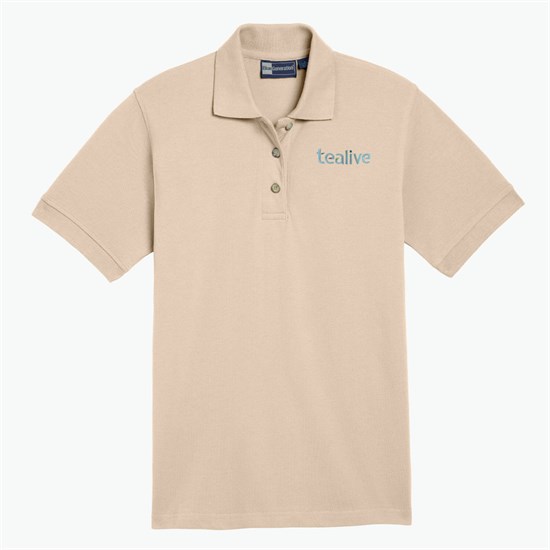 Blue Generation Egyptian Cotton Pique Polo - Women's