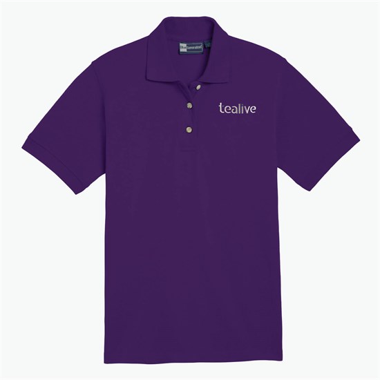 Blue Generation Egyptian Cotton Pique Polo - Women's