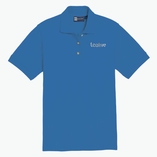 Blue Generation Egyptian Cotton Pique Polo - Women's