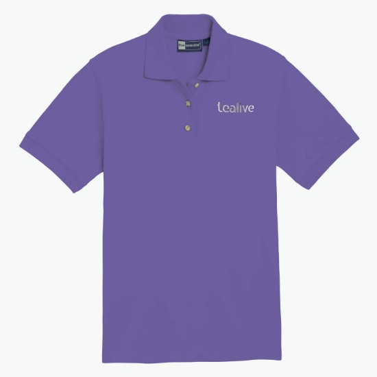 Blue Generation Egyptian Cotton Pique Polo - Women's