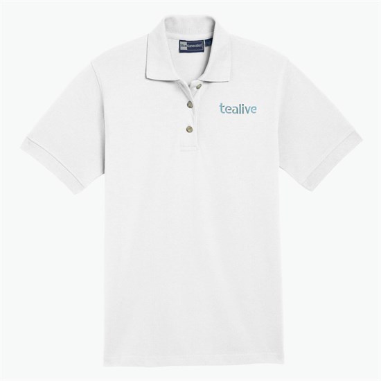 Blue Generation Egyptian Cotton Pique Polo - Women's