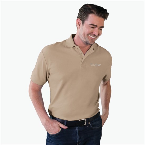 Blue Generation Soft Touch Pique Polo - Men's