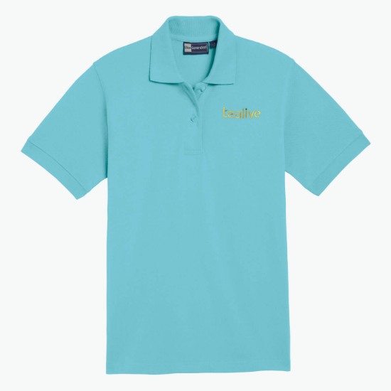 Blue Generation Soft Touch Pique Polo - Women's