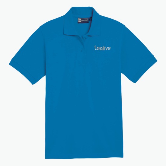 Blue Generation Soft Touch Pique Polo - Women's