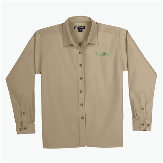 Blue Generation Essential Poplin Shirt - Women's