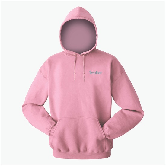 Blue Generation Cotton Blend Hoodie - Embroidered