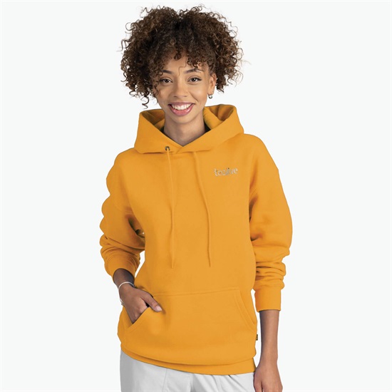 Blue Generation Cotton Blend Hoodie - Embroidered