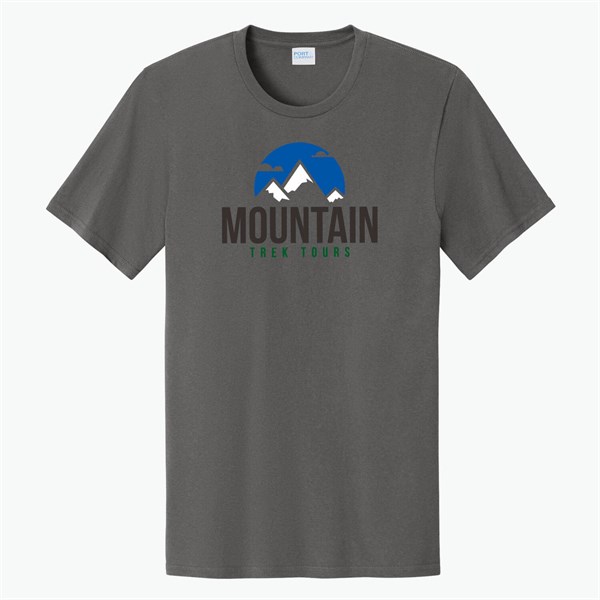 Full Color Port & Company Easy Cotton Tee
