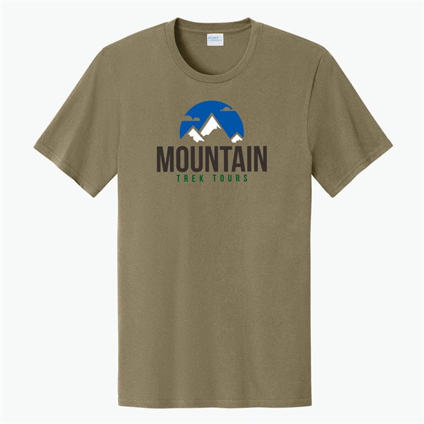 Full Color Port & Company Easy Cotton Tee