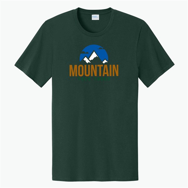 Full Color Port & Company Easy Cotton Tee